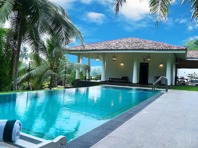 Ferienhaus mit Schwimmbad