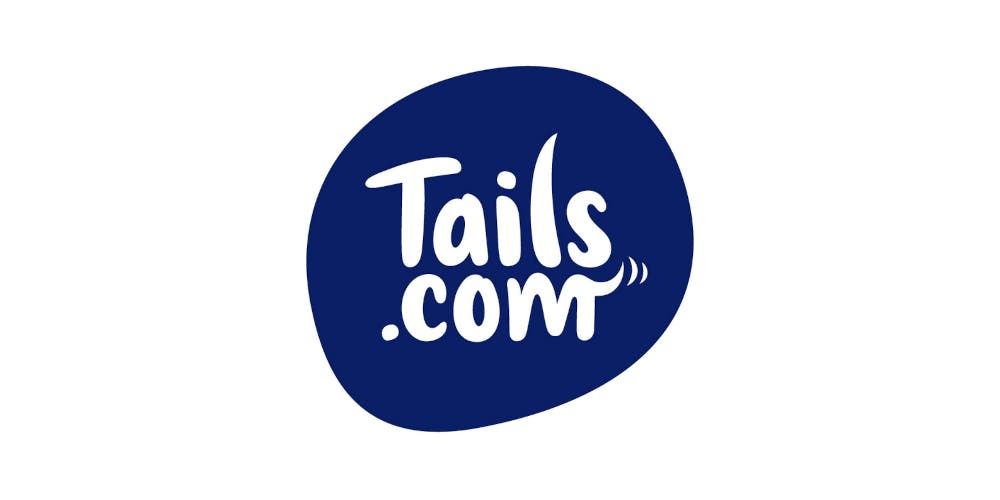 Tails Logo vor weißem Grund